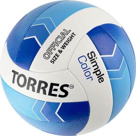 Купить Мяч волейбольный Torres Simple Color любительский р.5 в Бугуруслане 